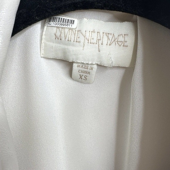 REVOLVE Divine Heritage Fringe Vegan Leather Jacket Coat Women's Cream Size XS - Picture 6 of 6